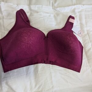Cacique Purple Full Coverage Bra with Molded Cups